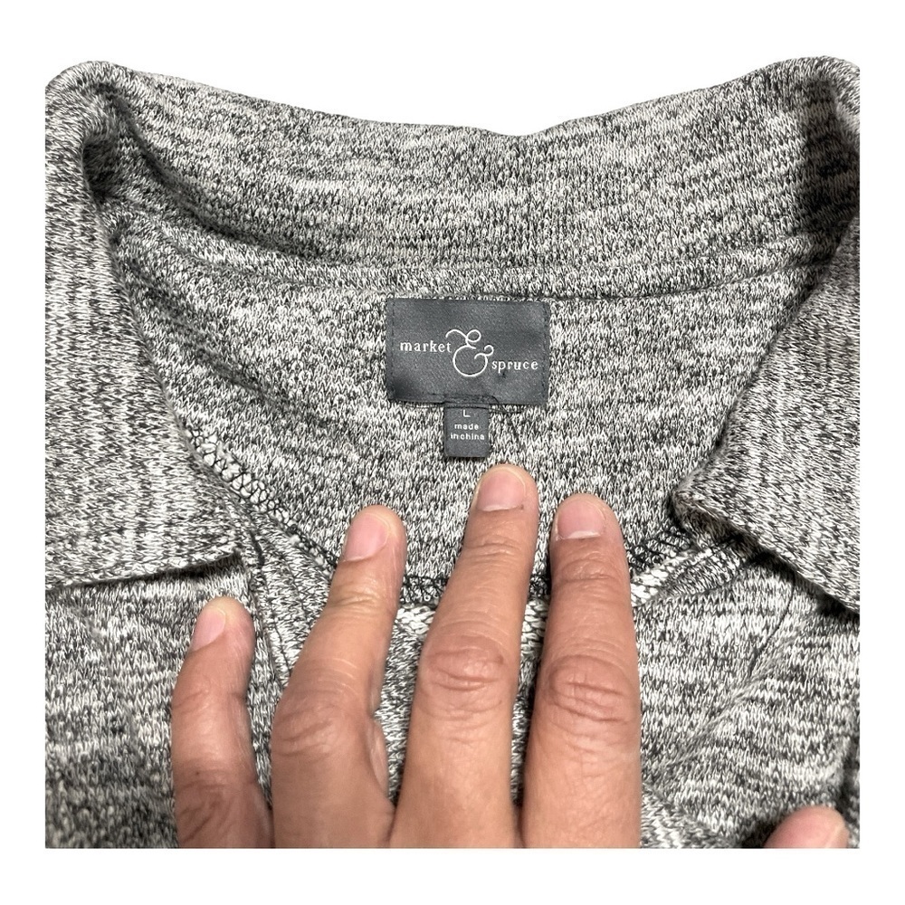 Market & Spruce Heather
Grey Elissa French Moto
Jacket SZ Large - Picture 5 of 15